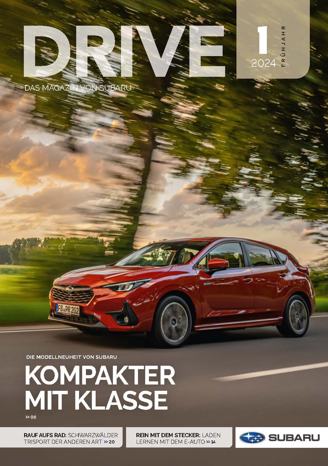 Subaru Drive Magazin Cover
